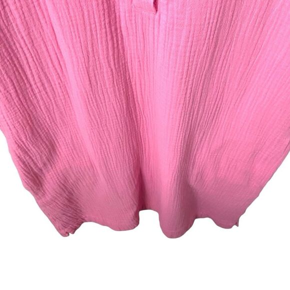 J.Crew Short-Sleeve Gauze Popover Dress with Pockets in Size Small - Picture 7 of 10